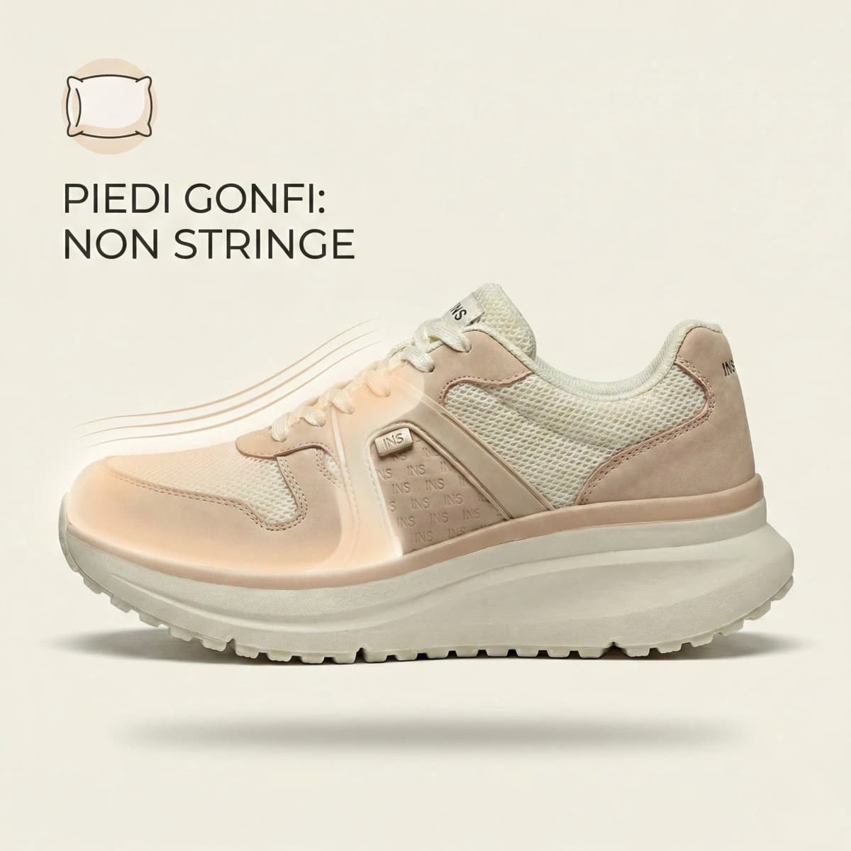 Non stringe: basta piedi gonfi