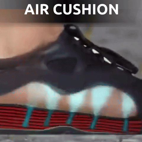 Suola curva che accompagna il passo